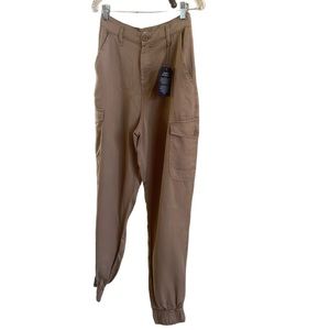 New Serra Retreat By Joie Rucker Sycamore High Rise Cargo Jogger Tan Size 26 / 2